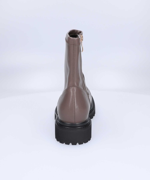 ORiental TRaffic（オリエンタルトラフィック）の「【ORiental TRaffic】タンクソールストレッチブーツ（ブーツ・レディース・ブラック/グレー・L/M/XL/S）」の7枚目の写真