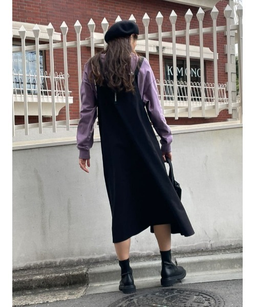 ORiental TRaffic（オリエンタルトラフィック）の「【ORiental TRaffic】タンクソールストレッチブーツ（ブーツ・レディース・ブラック/グレー・L/M/XL/S）」の19枚目の写真