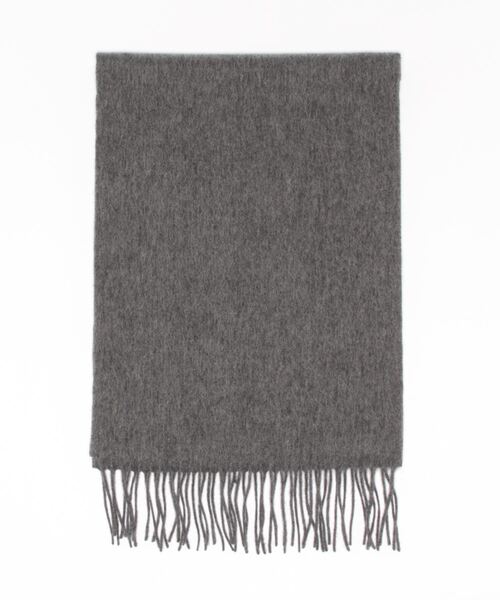 Cheek（チーク）の「無地マフラー（マフラー・レディース・モカ/ブラック/グレー・FREE）」の8枚目の写真