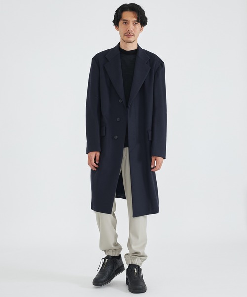 THE TOKYO（ザトウキョウ）の「【THE TOKYO/ザトウキョウ】Wool High Gauge C/N Knit PO / ウールハイゲージクルーネックニット（ニット/セーター・メンズ・ブラック/ダークネイビー/ブラウン・44/46/48）」の21枚目の写真