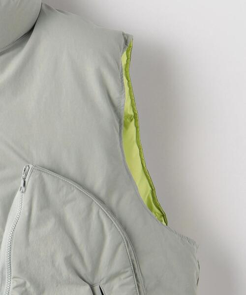 jieda ライトグレー ダウンベスト Jieda（ジエダ）の「＜JieDa＞ NO SLEEVE PUFFER JACKET/ダウン