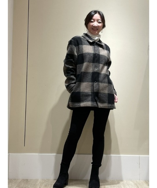 GAP(ギャップ)の「フリースコージーシャツ(シャツ/ブラウス・メンズ・ベージュ/レッド・S/M/L/XL/XS)」の11枚目の写真