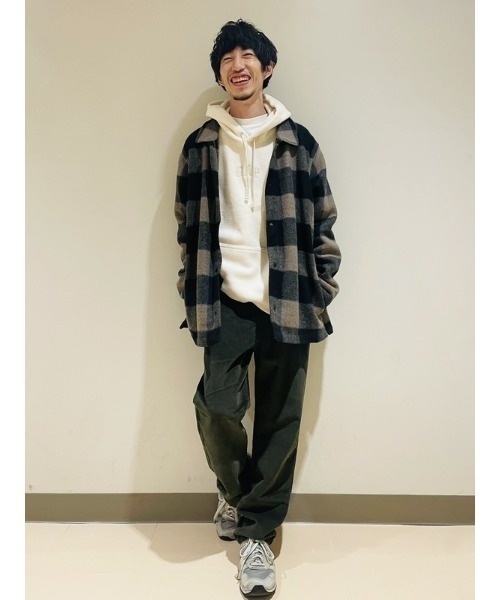 GAP(ギャップ)の「フリースコージーシャツ(シャツ/ブラウス・メンズ・ベージュ/レッド・S/M/L/XL/XS)」の12枚目の写真