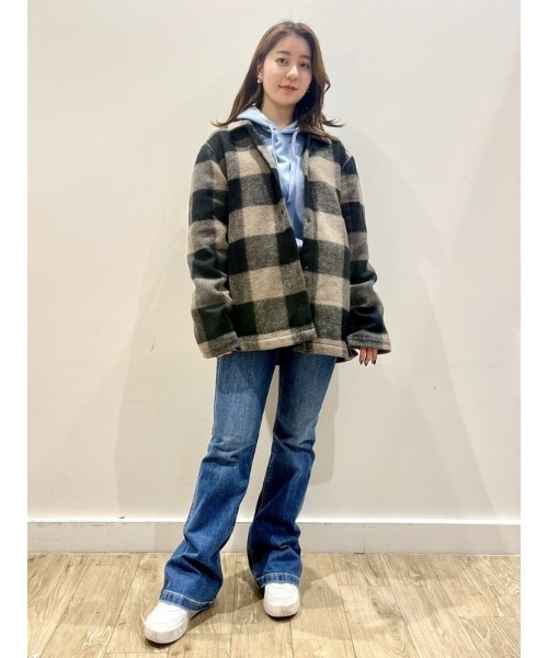 GAP(ギャップ)の「フリースコージーシャツ(シャツ/ブラウス・メンズ・ベージュ/レッド・S/M/L/XL/XS)」の22枚目の写真