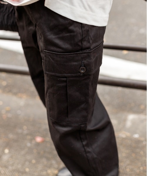 SpRay（スプレイ）の「カーゴパンツ（カーゴパンツ・レディース・ダークグレー/ブラック/カーキ・FREE）」の4枚目の写真