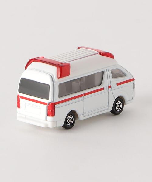 green label relaxing(グリーンレーベルリラクシング)の「<TOMICA> No.79 トヨタ ハイメディック救急車(おもちゃ・キッズ・ホワイト・FREE)」の3枚目の写真