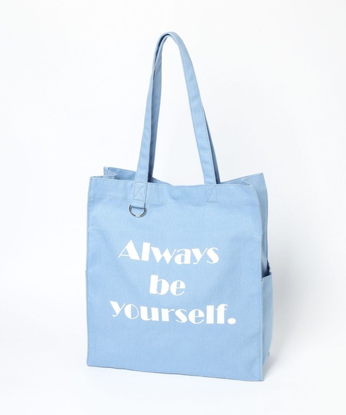 GLOBAL WORK（グローバルワーク）の「推しごとマルチWAYトート/175412（トートバッグ・レディース・ブラック/ライトブルー/ライトパープル/ベージュ/ベビーピンク/レオパード/オフホワイト/グレー/ホワイト系その他3/その他/ブラック系その他/パープル系その他・ONE SIZE）」の17枚目の写真