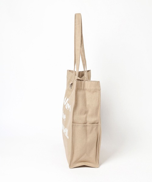 GLOBAL WORK（グローバルワーク）の「推しごとマルチWAYトート/175412（トートバッグ・レディース・ブラック/ライトブルー/ライトパープル/ベージュ/ベビーピンク/レオパード/オフホワイト/グレー/ホワイト系その他3/その他/ブラック系その他/パープル系その他・ONE SIZE）」の18枚目の写真