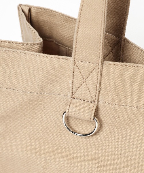 GLOBAL WORK（グローバルワーク）の「推しごとマルチWAYトート/175412（トートバッグ・レディース・ブラック/ライトブルー/ライトパープル/ベージュ/ベビーピンク/レオパード/オフホワイト/グレー/ホワイト系その他3/その他/ブラック系その他/パープル系その他・ONE SIZE）」の22枚目の写真