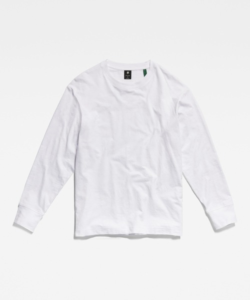 G-STAR(ジースター)の「BACK GRAPHIC BOXY T-SHIRT/ロンT/オーバーサイズ/バックプリント(Tシャツ/カットソー・メンズ・ホワイト/グリーン/ブルー・LARGE/MEDIUM/SMALL/X-LARGE/X-SMALL)」の8枚目の写真