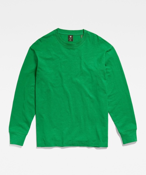 G-STAR(ジースター)の「BACK GRAPHIC BOXY T-SHIRT/ロンT/オーバーサイズ/バックプリント(Tシャツ/カットソー・メンズ・ホワイト/グリーン/ブルー・LARGE/MEDIUM/SMALL/X-LARGE/X-SMALL)」の12枚目の写真