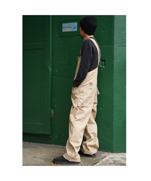 BEN DAVIS(ベンデイビス)の「《BEN DAVIS》PAINTER OVERALL(サロペット/オーバーオール・メンズ・ブラック/ベージュ・MEDIUM/LARGE/X-LARGE/SMALL)」の4枚目の写真