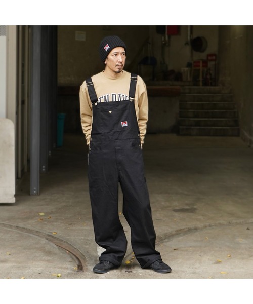 BEN DAVIS(ベンデイビス)の「《BEN DAVIS》PAINTER OVERALL(サロペット/オーバーオール・メンズ・ブラック/ベージュ・MEDIUM/LARGE/X-LARGE/SMALL)」の16枚目の写真