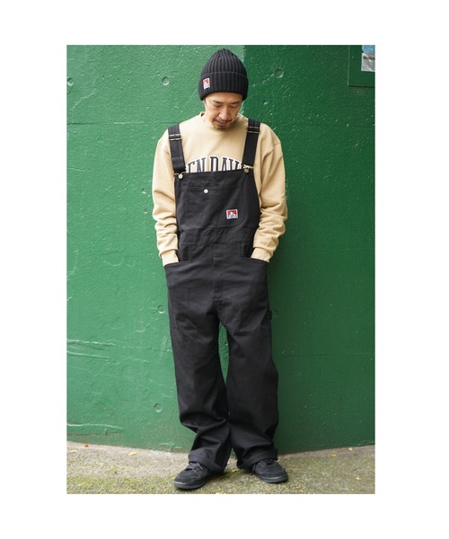 BEN DAVIS(ベンデイビス)の「《BEN DAVIS》PAINTER OVERALL(サロペット/オーバーオール・メンズ・ブラック/ベージュ・MEDIUM/LARGE/X-LARGE/SMALL)」の17枚目の写真