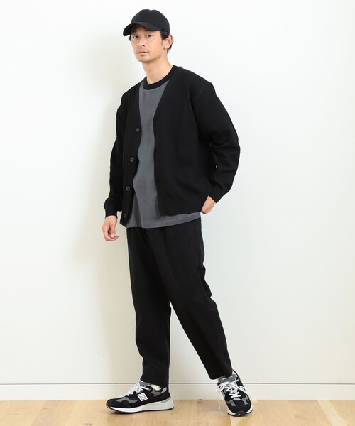 B:MING by BEAMS（ビーミングバイビームス）の「B:MING by BEAMS / 12ゲージ メッシュ カーディガン（カーディガン/ボレロ・メンズ・パープル/ブラウン系その他2/ブルー/ダークグリーン/ブラック・SMALL/MEDIUM/LARGE/X-LARGE）」の6枚目の写真