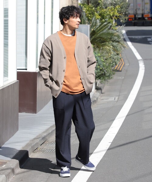 B:MING by BEAMS（ビーミングバイビームス）の「B:MING by BEAMS / 12ゲージ メッシュ カーディガン（カーディガン/ボレロ・メンズ・パープル/ブラウン系その他2/ブルー/ダークグリーン/ブラック・SMALL/MEDIUM/LARGE/X-LARGE）」の10枚目の写真