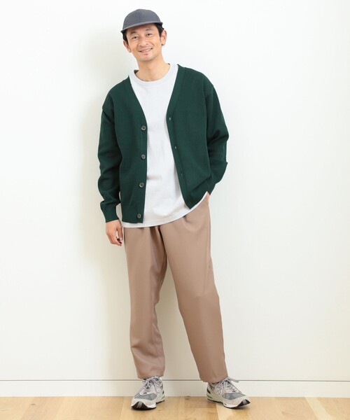 B:MING by BEAMS（ビーミングバイビームス）の「B:MING by BEAMS / 12ゲージ メッシュ カーディガン（カーディガン/ボレロ・メンズ・パープル/ブラウン系その他2/ブルー/ダークグリーン/ブラック・SMALL/MEDIUM/LARGE/X-LARGE）」の12枚目の写真