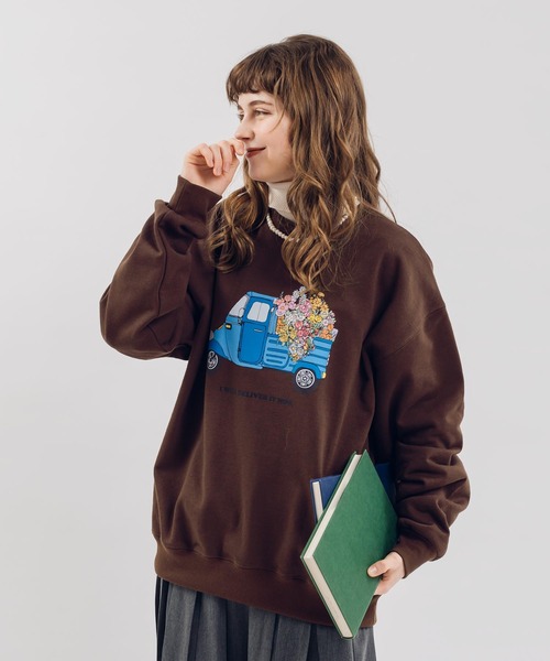 MUHET(ミュエータ)の「アソートスウェット(スウェット・レディース・杢グレー/ブラウン/ネイビー・MEDIUM/X-LARGE)」の6枚目の写真