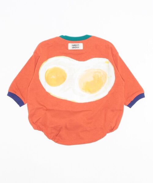 HOGAN RANCH WEAR（ホーガンランチウエア）の「ナガソデボディシャツ(70～80cm)（肌着・キッズ・オフホワイト/オレンジ/ラベンダー・70/80）」の14枚目の写真