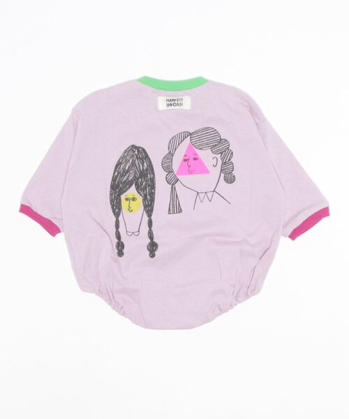 HOGAN RANCH WEAR（ホーガンランチウエア）の「ナガソデボディシャツ(70～80cm)（肌着・キッズ・オフホワイト/オレンジ/ラベンダー・70/80）」の13枚目の写真