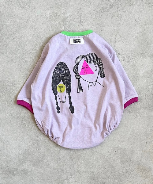 HOGAN RANCH WEAR（ホーガンランチウエア）の「ナガソデボディシャツ(70～80cm)（肌着・キッズ・オフホワイト/オレンジ/ラベンダー・70/80）」の6枚目の写真