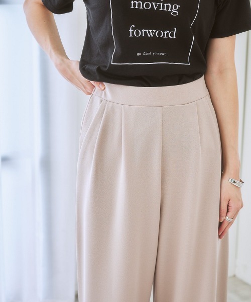 nissen(ニッセン)の「ジレセットアップ(ベスト+ストレートパンツ)(スーツセット・レディース・ブラック/ベージュ/ネイビー/グレイッシュベージュ/グレー・M/LL/S/L/3L)」の16枚目の写真