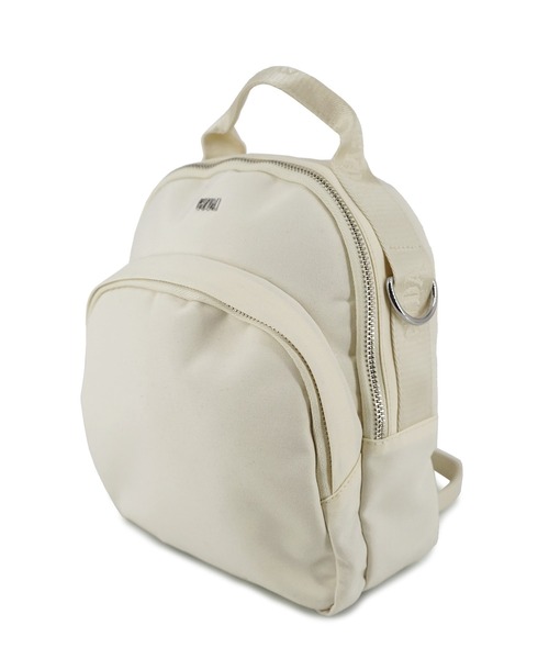 GYDA（ジェイダ）の「GYDA (ジェイダ) ４WAYミニリュック CASUAL GY-B093（バックパック/リュック・レディース・アイボリー/ブラック・FREE）」の7枚目の写真