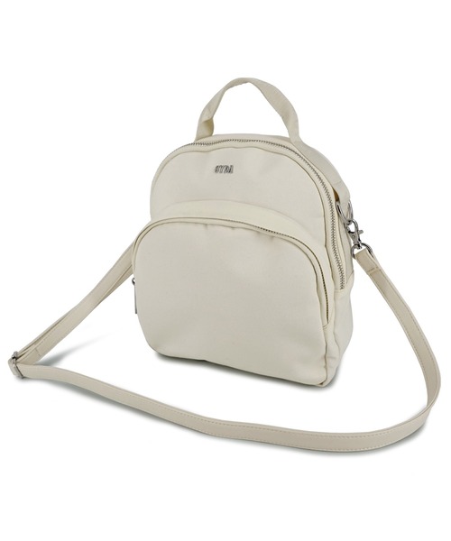 GYDA（ジェイダ）の「GYDA (ジェイダ) ４WAYミニリュック CASUAL GY-B093（バックパック/リュック・レディース・アイボリー/ブラック・FREE）」の9枚目の写真