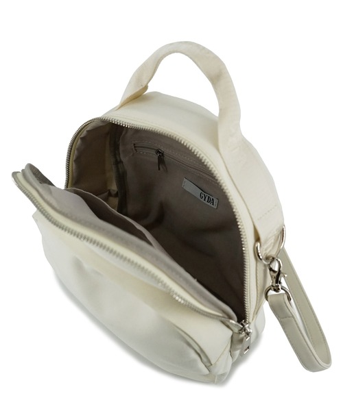 GYDA（ジェイダ）の「GYDA (ジェイダ) ４WAYミニリュック CASUAL GY-B093（バックパック/リュック・レディース・アイボリー/ブラック・FREE）」の18枚目の写真