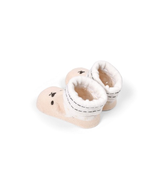 SLAP SLIP BABY（スラップスリップベビー）の「SLAPSLIPBABY/アニマルモチーフひつじうさぎくまカップソックスベビー(9~12cm)（ソックス/靴下・キッズ・ピンク/ブルー/オフホワイト・ONESIZE）」の12枚目の写真