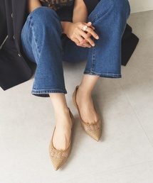 LE TALON | ポインテッドネットフラット(その他シューズ)