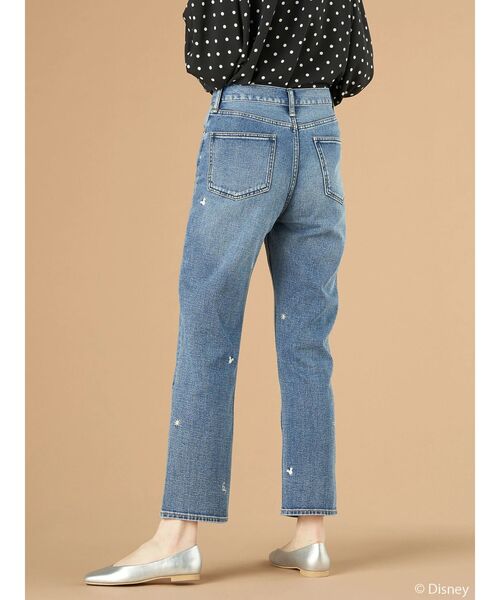 Disney(ディズニー)の「Mickey/刺繍デニムパンツ(デニムパンツ・レディース・インディゴブルー・S/L/M)」の16枚目の写真