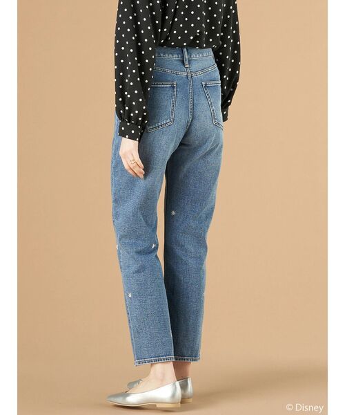 Disney(ディズニー)の「Mickey/刺繍デニムパンツ(デニムパンツ・レディース・インディゴブルー・S/L/M)」の21枚目の写真