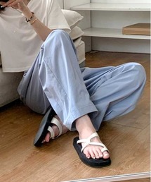 ルーズコットンパンツ