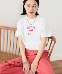 BEAMS BOY | HEART ロゴ オリジナルTシャツ(Tシャツ/カットソー)