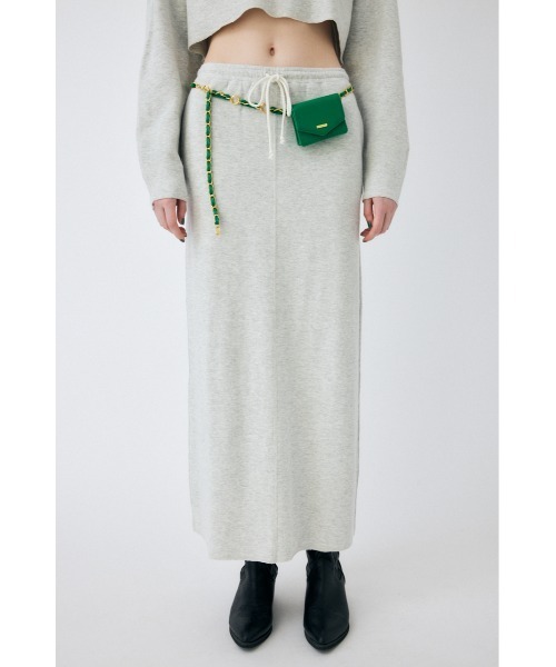 MOUSSY(マウジー)の「CUT OFF スカート(スカート・レディース・杢グレー/ピンク/ベージュ・1/2)」の2枚目の写真