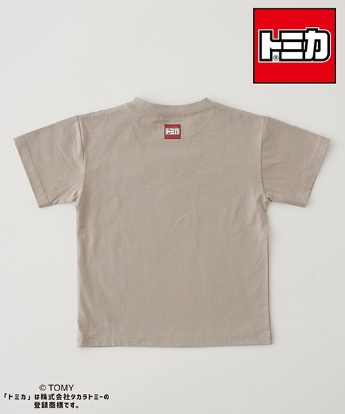 b・ROOM(ビールーム)の「【トミカ】TOMICAコレクションプリントTシャツ(Tシャツ/カットソー・キッズ・グレイッシュベージュ/ライトカーキ/ネイビー・100cm/110cm/120cm/130cm/140cm)」の13枚目の写真