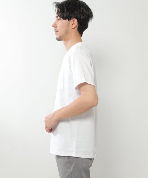 IKKA LOUNGE（イッカラウンジ）の「ポンチＶネックジャケットＴシャツ（Tシャツ/カットソー・メンズ・ホワイト・S/M/L/XL）」の17枚目の写真