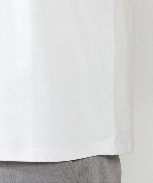 IKKA LOUNGE（イッカラウンジ）の「ポンチＶネックジャケットＴシャツ（Tシャツ/カットソー・メンズ・ホワイト・S/M/L/XL）」の13枚目の写真