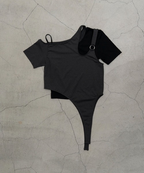 PRANK PROJECT（プランクプロジェクト）の「カッティングトップ / Cutting Top（Tシャツ/カットソー・レディース・グレー/ブラック/アイボリー・FREE）」の13枚目の写真