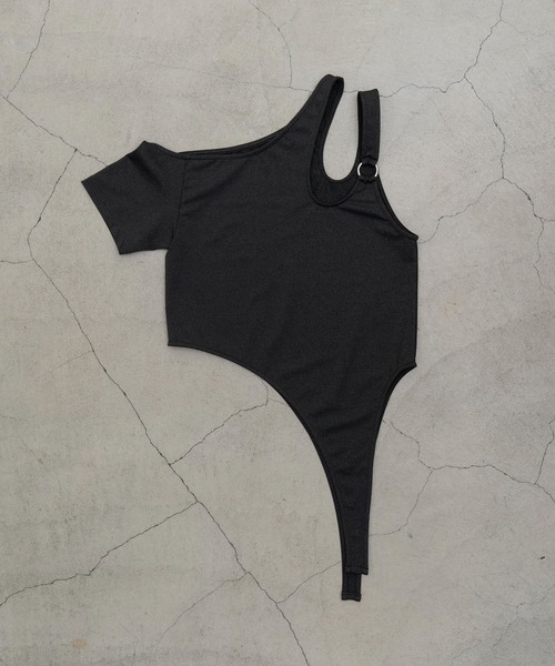 PRANK PROJECT（プランクプロジェクト）の「カッティングトップ / Cutting Top（Tシャツ/カットソー・レディース・グレー/ブラック/アイボリー・FREE）」の16枚目の写真