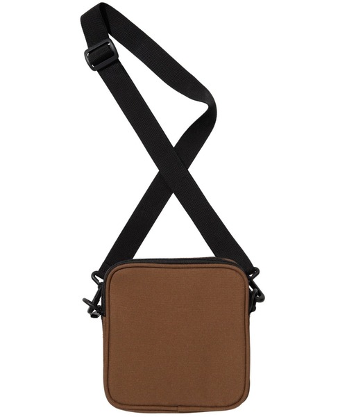 Carhartt WIP（カーハートダブリューアイピー）の「Carhartt WIP/カーハートダブリューアイピー ショルダーバッグ ESSENTIALS BAG SMALL I031470（ショルダーバッグ・メンズ・ブラック/ブラウン・FREE）」の9枚目の写真