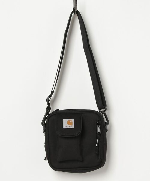 Carhartt WIP（カーハートダブリューアイピー）の「Carhartt WIP/カーハートダブリューアイピー ショルダーバッグ ESSENTIALS BAG SMALL I031470（ショルダーバッグ・メンズ・ブラック/ブラウン・FREE）」の10枚目の写真