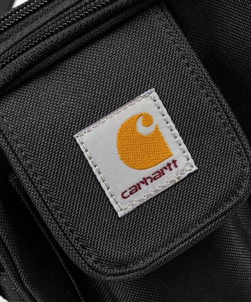 Carhartt WIP（カーハートダブリューアイピー）の「Carhartt WIP/カーハートダブリューアイピー ショルダーバッグ ESSENTIALS BAG SMALL I031470（ショルダーバッグ・メンズ・ブラック/ブラウン・FREE）」の6枚目の写真