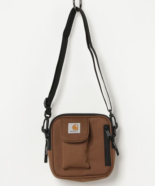 Carhartt WIP（カーハートダブリューアイピー）の「Carhartt WIP/カーハートダブリューアイピー ショルダーバッグ ESSENTIALS BAG SMALL I031470（ショルダーバッグ・メンズ・ブラック/ブラウン・FREE）」の11枚目の写真