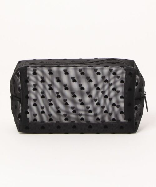ZAKKABOX（ザッカボックス）の「ハートフロッキーポーチM（ポーチ）」 WEAR