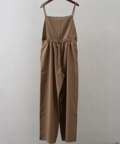 SpRay（スプレイ）の「リネンライクサロペット（つなぎ/オールインワン・レディース・グレイッシュベージュ/カーキ/アイボリー/ブラック/ブラウン・FREE）」の18枚目の写真