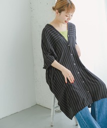 ITEMS URBANRESEARCH | ヨウリュウストライプチュニック(シャツ/ブラウス)