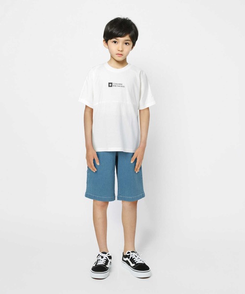 CONVERSE(コンバース)の「【CONVERSE】フットボールTシャツ(Tシャツ/カットソー・キッズ・ブラック/レッド/ホワイト/グリーン・130/160/120/105/150/140)」の6枚目の写真