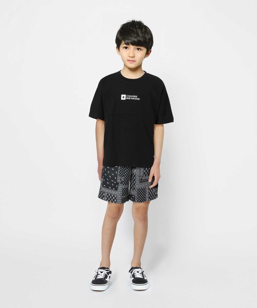 CONVERSE(コンバース)の「【CONVERSE】フットボールTシャツ(Tシャツ/カットソー・キッズ・ブラック/レッド/ホワイト/グリーン・130/160/120/105/150/140)」の8枚目の写真